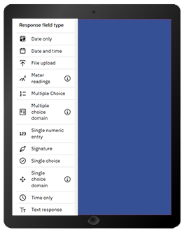 IBM MAS Mobile Applications Dashboard Inspection Forms