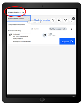 IBM MAS Mobile Applications Dashboard for Supervisors